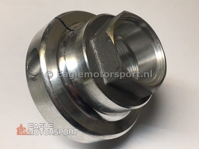 Achter as, Remschijf houder vergrendel blok